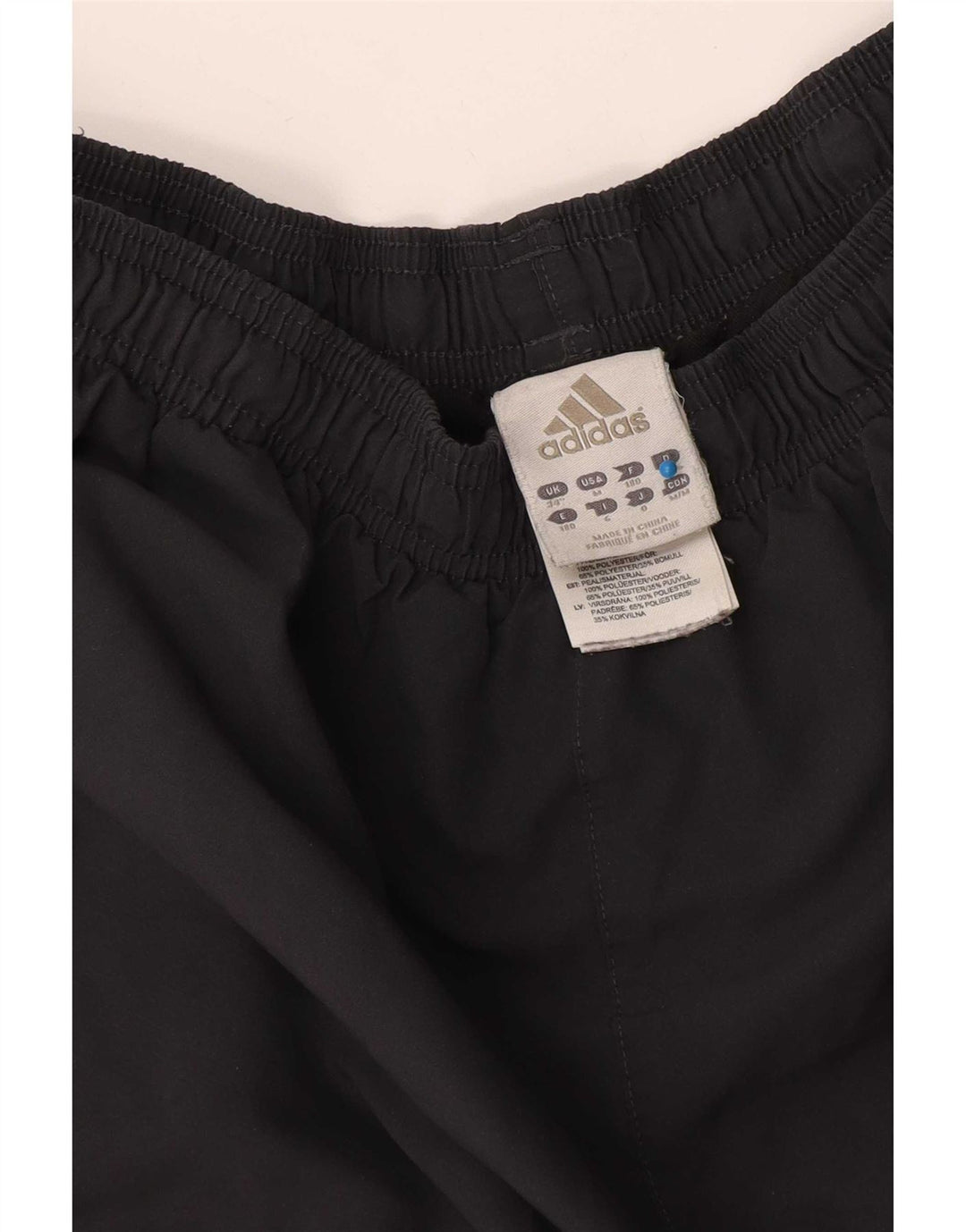 Calça de treino masculina Adidas Joggers cinza médio algodão