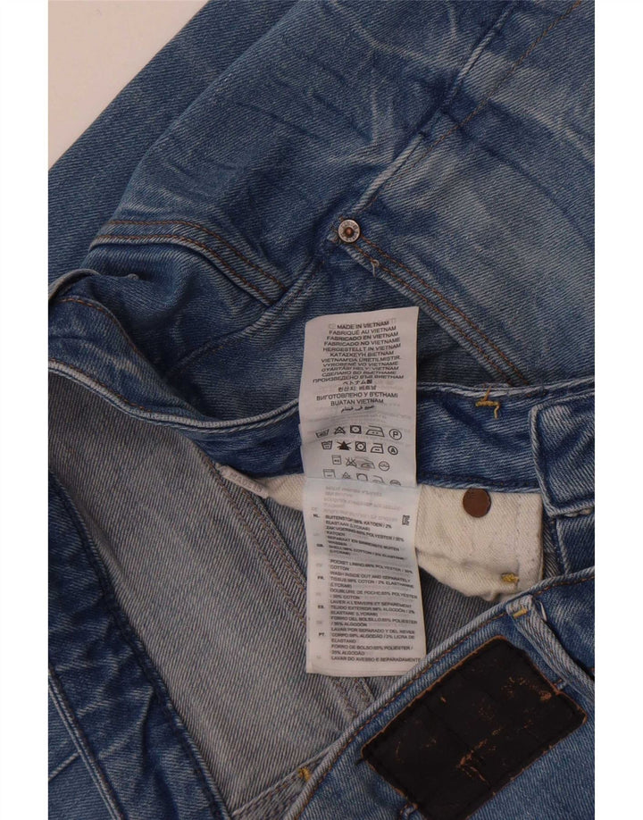Calça jeans feminina Arc Slim G-Star W26 L31 algodão azul