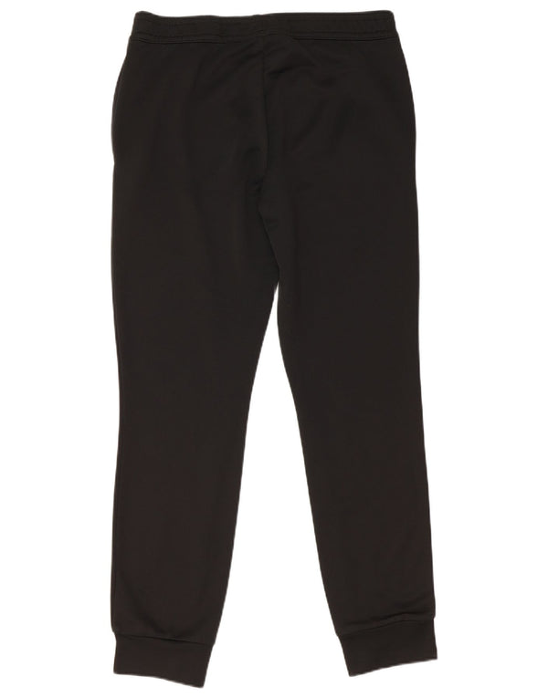 Adidas Womens Tracksuit Calças Joggers UK 14 Médio Preto Poliéster