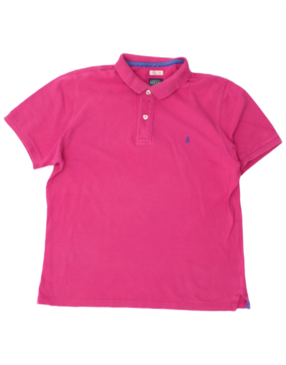 Camisa polo masculina JOULES Classic Fit algodão rosa médio