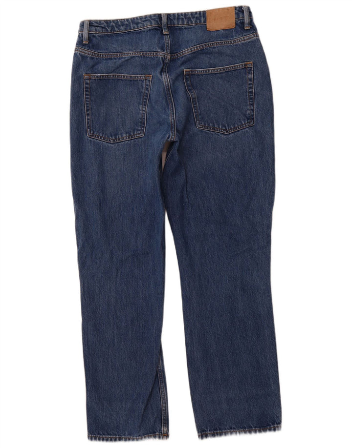 Jeans retos masculinos GANT W34 L29 algodão azul