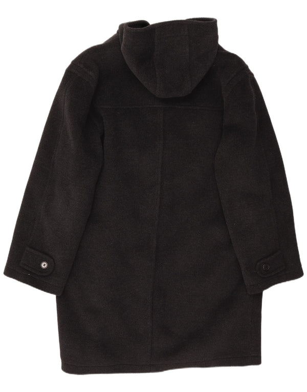 Casaco masculino Moorbrook com capuz IT 52 XL lã preta