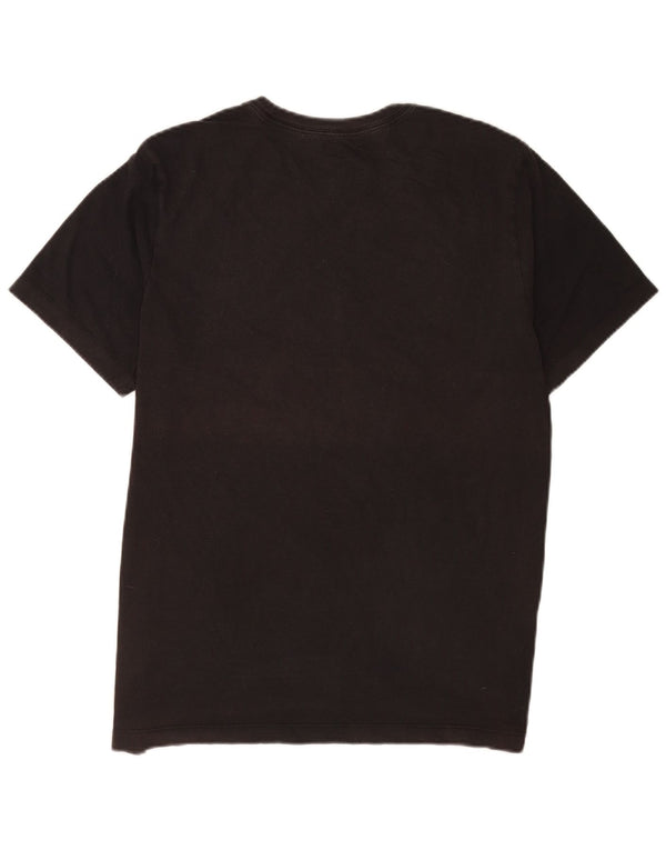 Camiseta gráfica masculina Nike grande algodão preto