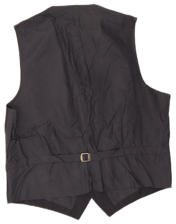 Colete masculino Angelico IT 54 2XL lã virgem preta