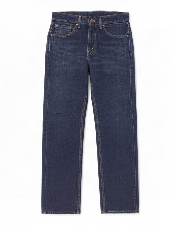 Levi's Masculino 505 Straight Jeans W30 L32 Azul Algodão