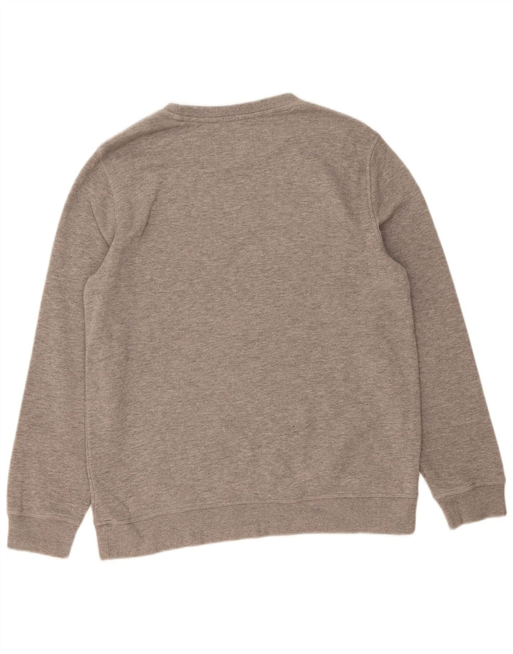 MUSTANG moletom gráfico masculino jumper algodão cinza médio