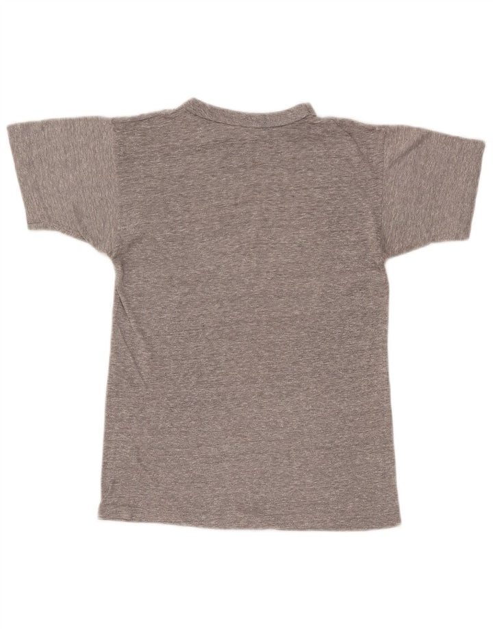 Camiseta feminina com estampa CHAMPION UK 12 poliéster cinza médio