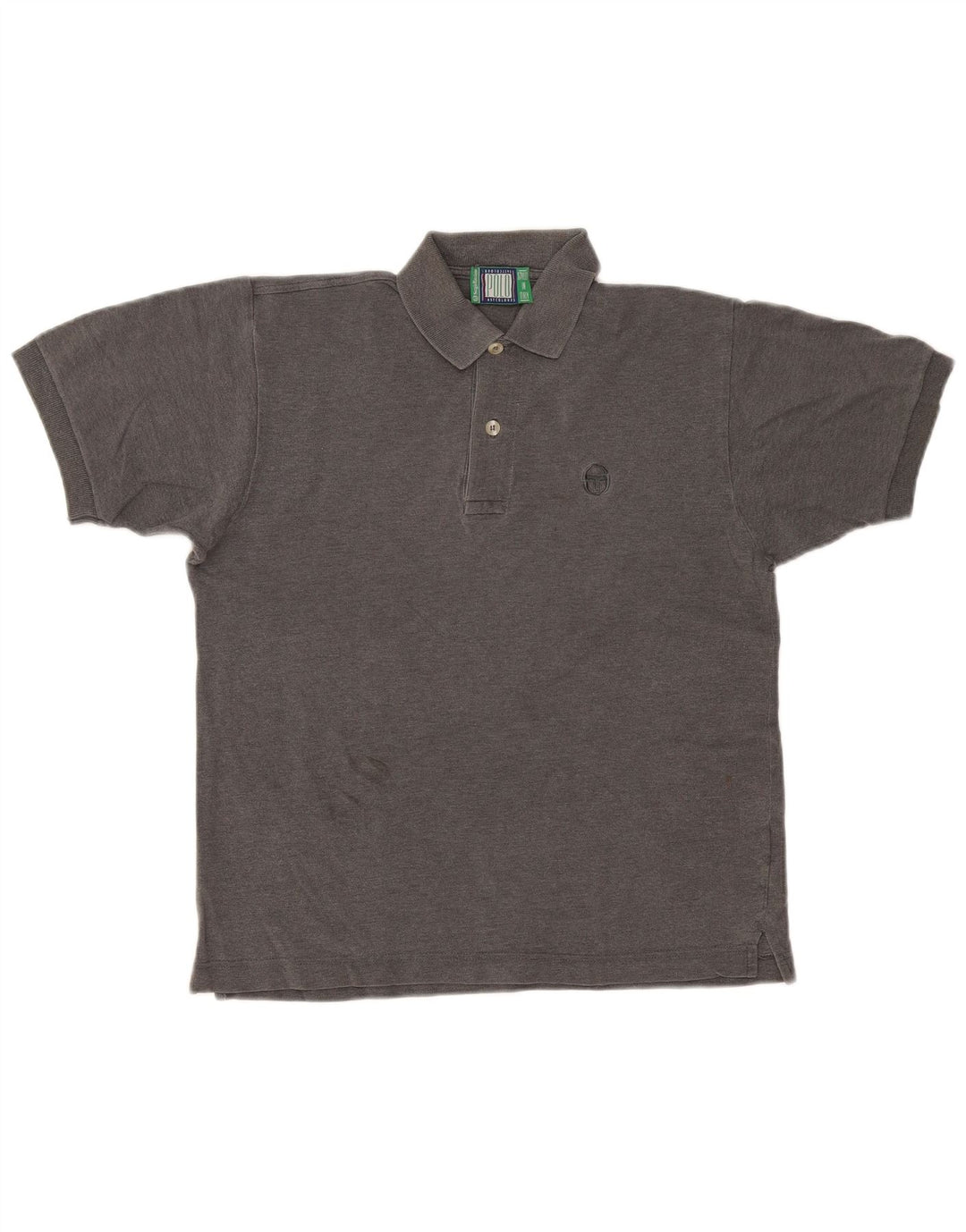 Camisa pólo masculina Sergio Tacchini XS algodão cinza