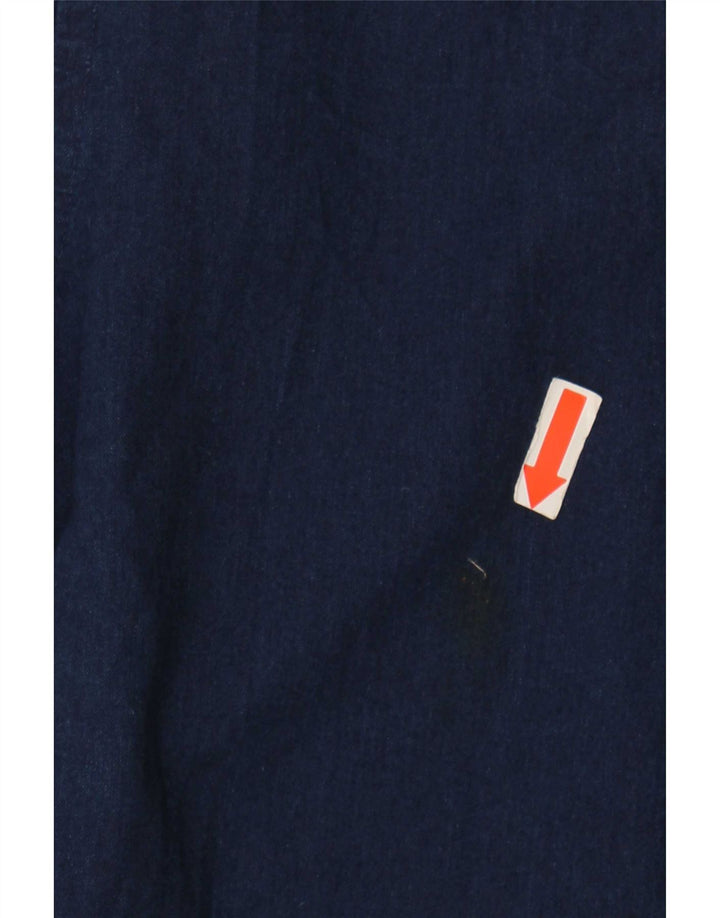 Camisa masculina Levi's de algodão azul marinho médio