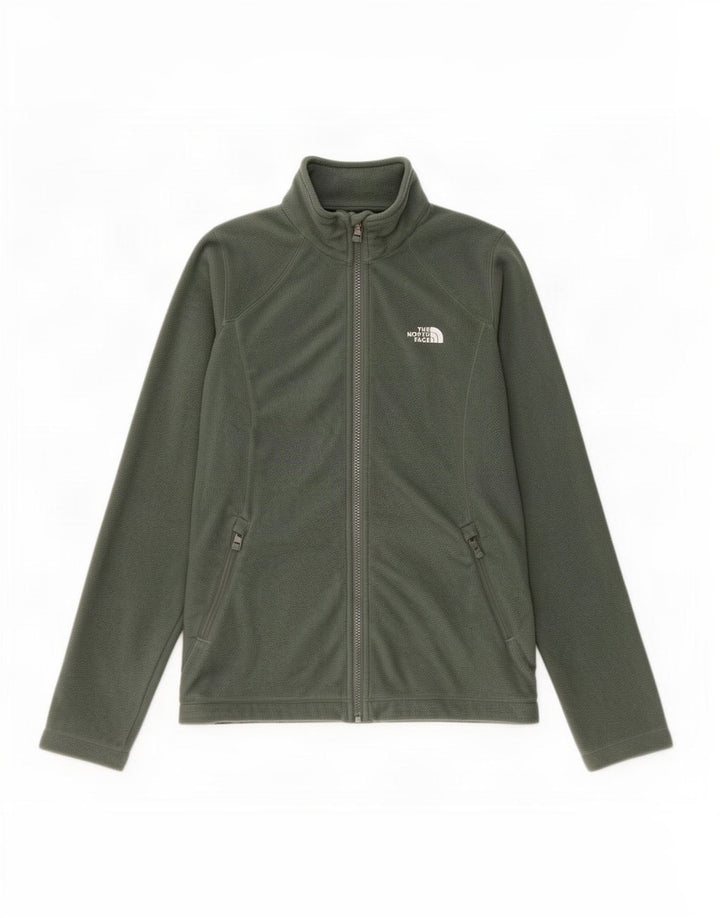 Jaqueta feminina The North Face Liner Fleece UK 14 poliéster verde médio