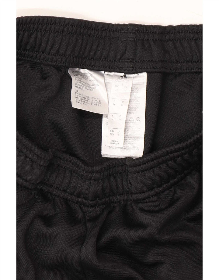 Calça de treino feminina Adidas médio preto poliéster
