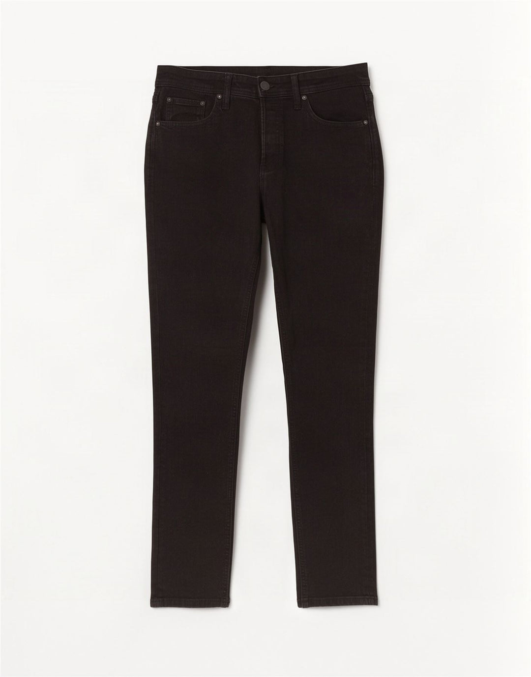 Jack & Jones Masculino GLENN Slim Jeans W33 L34 Algodão Preto