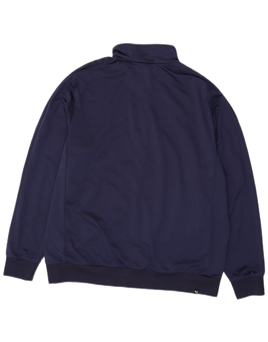 PUMA Mens Graphic Tracksuit Top Jaqueta 2XL Poliéster Azul Marinho