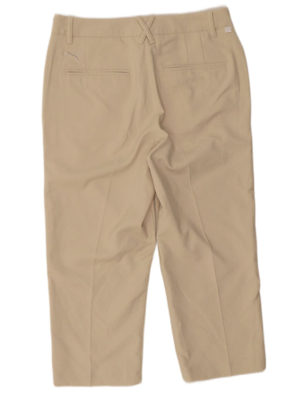 Calça Capri Feminina Puma W28 L20 Poliéster Bege