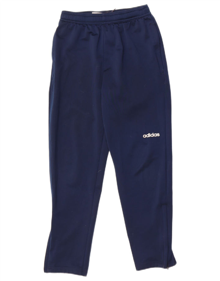 Calças de treino Adidas menino 11-12 anos azul marinho poliéster
