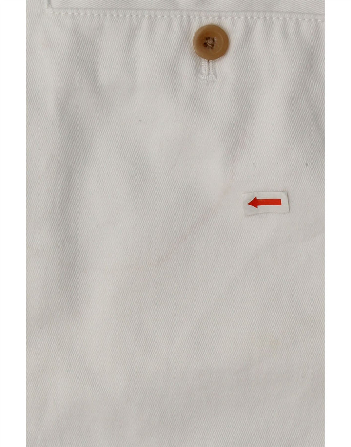 IZOD Mens Chino Shorts W36 Large White Cotton Vintage Izod and Second-Hand Izod from Messina Hembry 