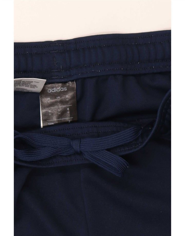 Calça de treino masculina Adidas médio azul marinho poliéster