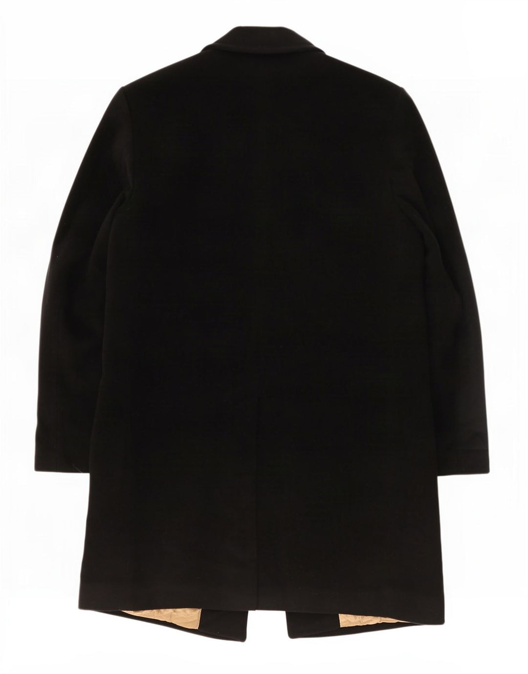 Sobretudo masculino Marks & Spencer UK 38 poliéster preto médio