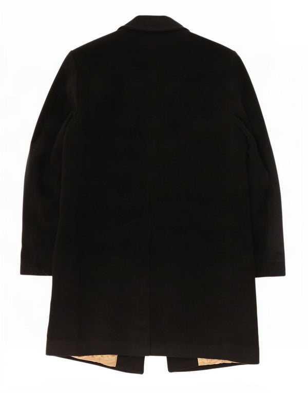 Sobretudo masculino Marks & Spencer UK 38 poliéster preto médio