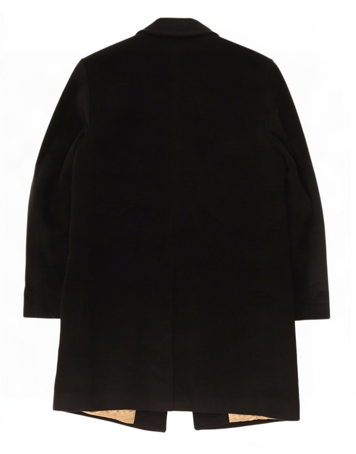 Sobretudo masculino Marks & Spencer UK 38 poliéster preto médio