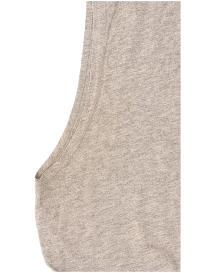 Converse Mens Colete Top Grande Algodão Cinza