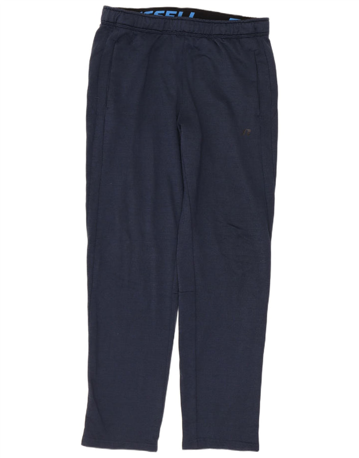 Calça de treino masculina RUSSELL ATLÉTICO azul marinho médio poliéster