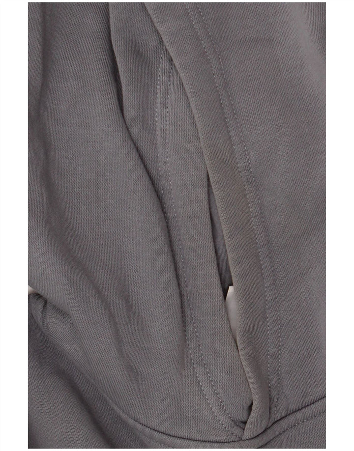 NIKE Meninos Graphic Hoodie Jumper 13-14 Anos XL Cinza Algodão