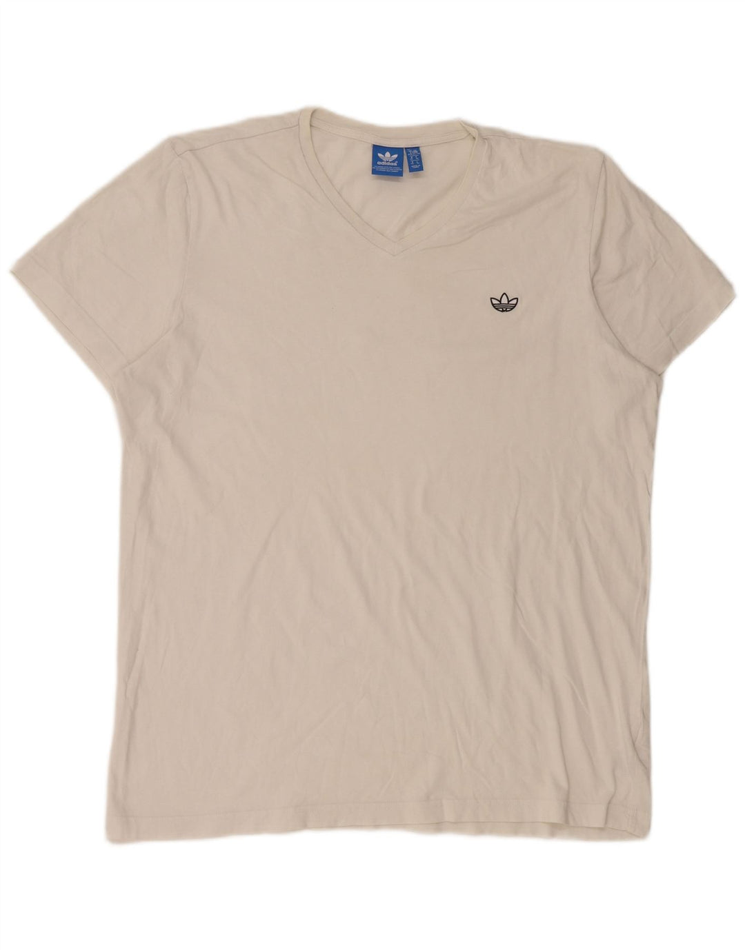 Camiseta masculina Adidas Top XL algodão branco