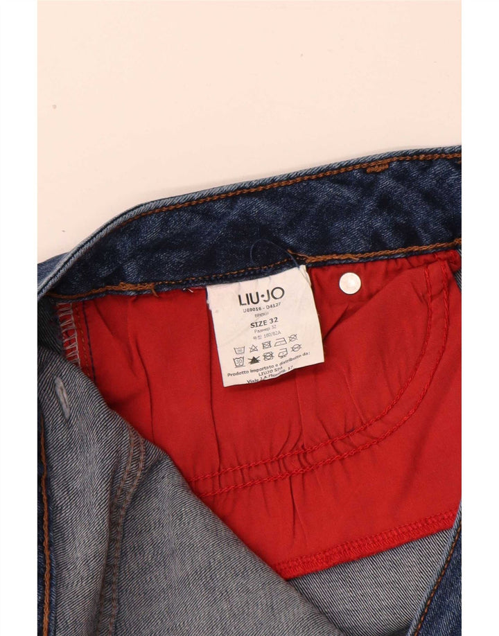 Liu Jo Jeans Cônico Feminino W32 L29 Azul