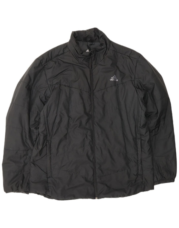 Jaqueta Acolchoada Masculina ADIDAS UK 42 XL Preto Poliéster
