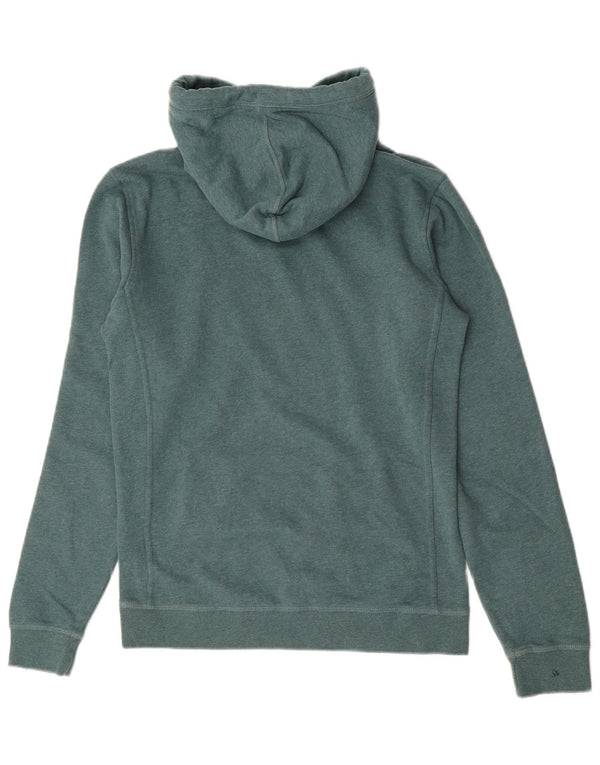 Fat Face Mens Hoodie Jumper XS Algodão Verde