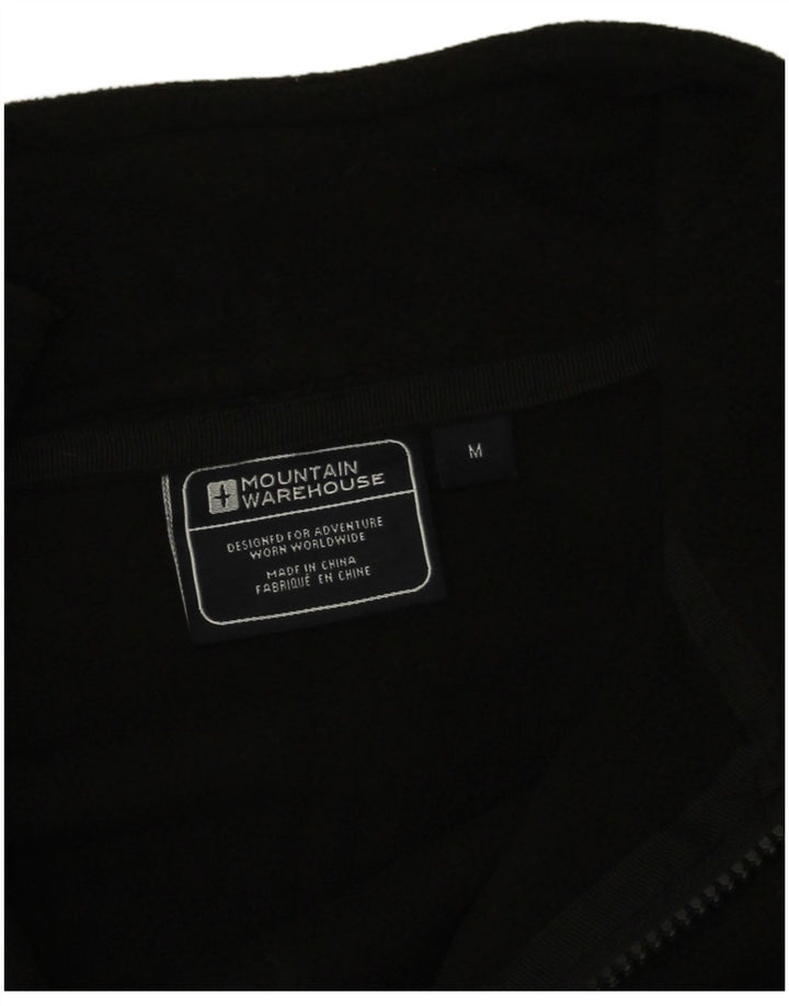 Jaqueta de lã masculina Mountain Warehouse UK 38 poliéster preto médio