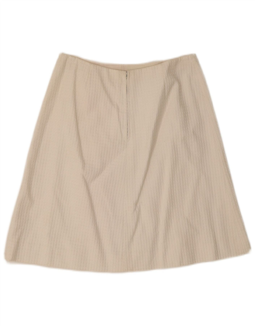 Saia vintage feminina linha A IT 46 grande W28 branca