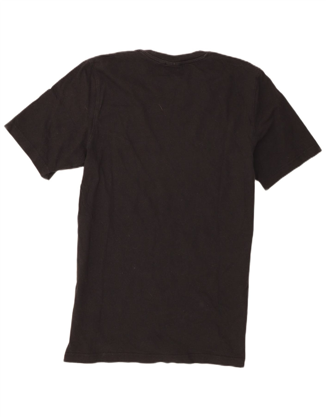 Adidas Mens Graphic T-Shirt Top Médio Algodão Preto