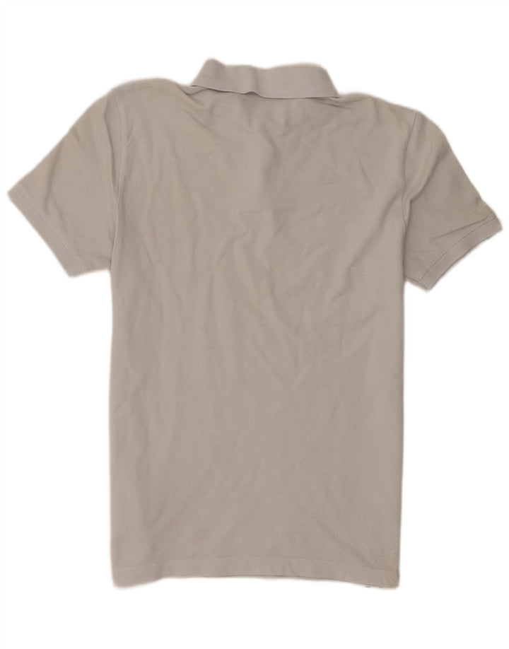 Camisa polo masculina Aquascutum algodão cinza médio