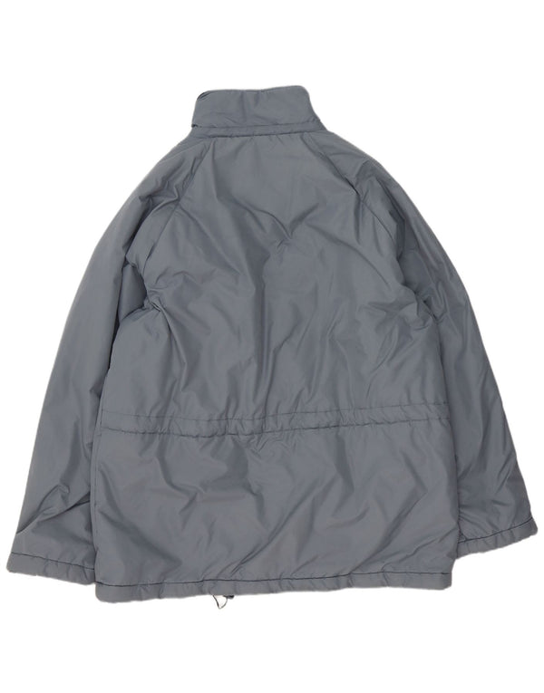 Jaqueta acolchoada masculina Kappa UK 44 2XL cinza esportiva