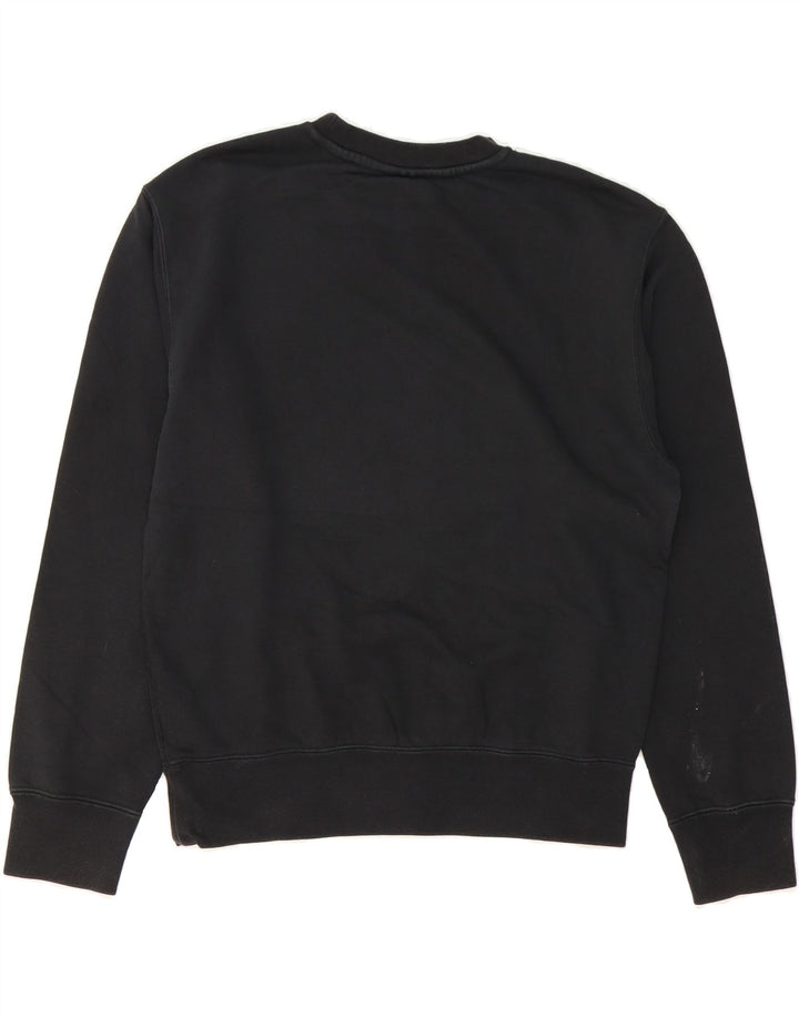 ADIDAS Mens Sweatshirt Jumper XS Black Cotton Vintage Adidas and Second-Hand Adidas from Messina Hembry 