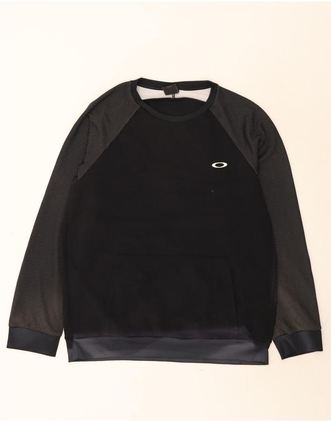 Oakley Mens moletom Jumper XL preto manchado