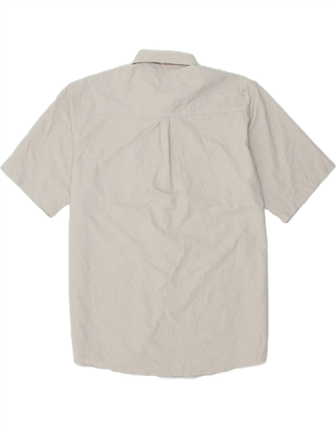 Camisa masculina de manga curta WRANGLER poliéster cinza grande