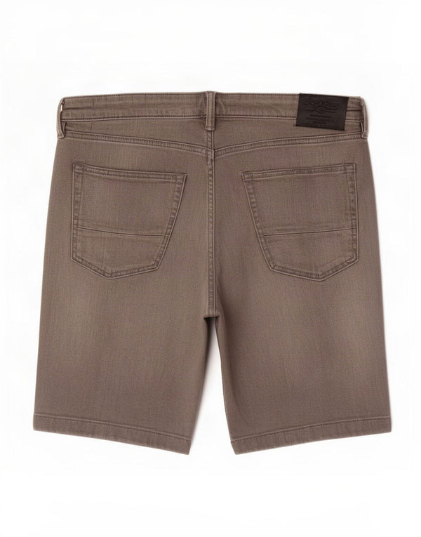 Shorts jeans masculino Marks & Spencer W36 grande algodão cinza