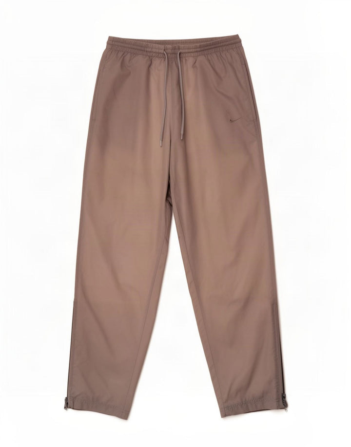 Calça de treino masculina Nike pequena cinza nylon