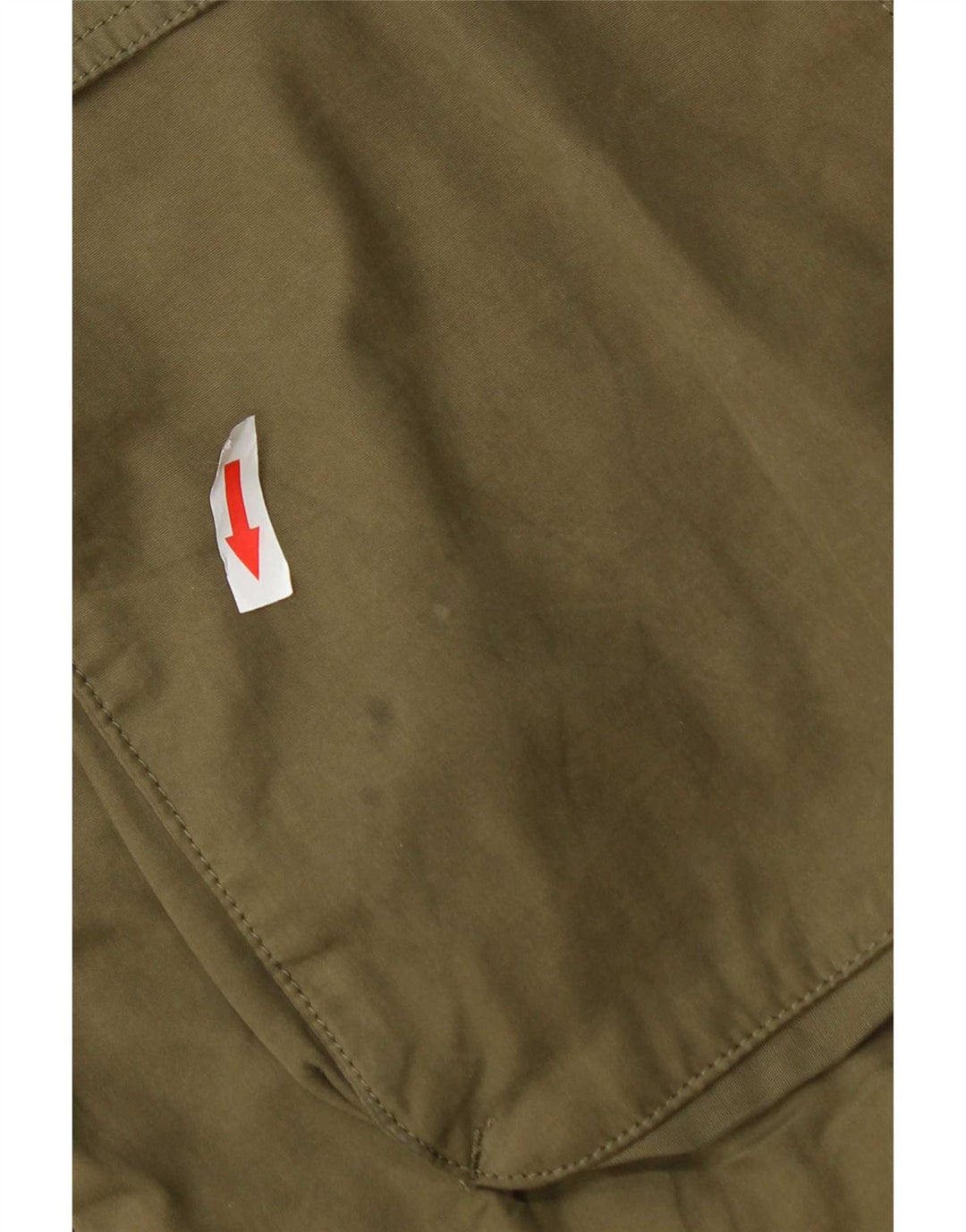 Jaqueta parka feminina com capuz Marks & Spencer Reino Unido 18 XL cáqui poliéster