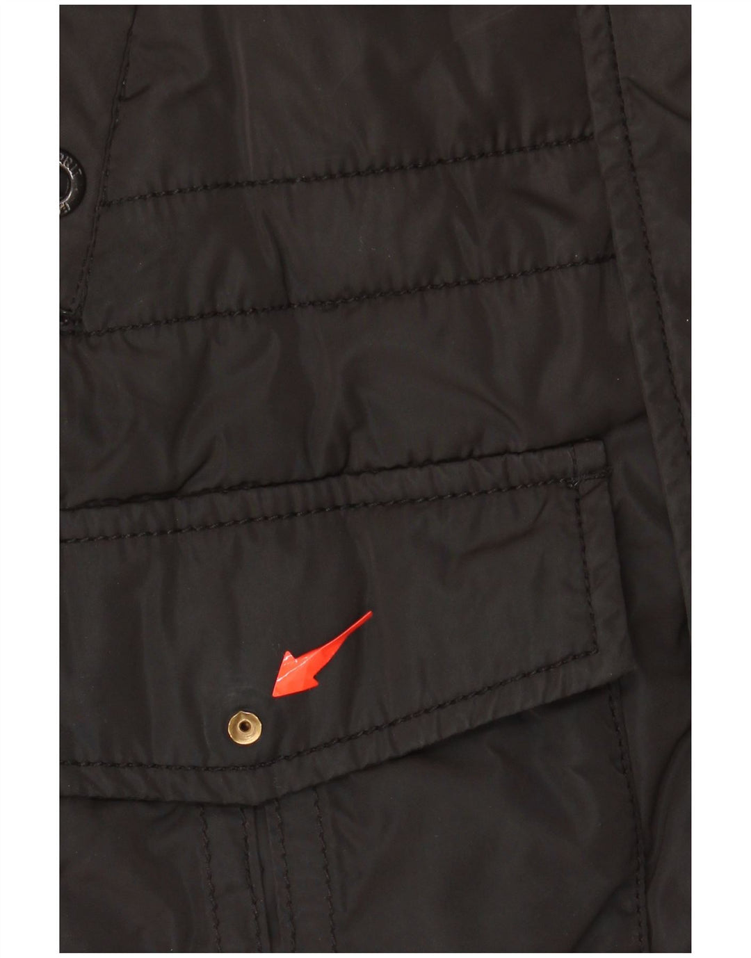 Jaqueta acolchoada masculina ESPRIT UK 38 médio preto