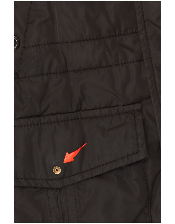Jaqueta acolchoada masculina ESPRIT UK 38 médio preto