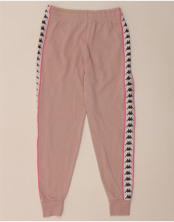 Calça de treino feminina Kappa Joggers UK 10 Small Pink Colourblock