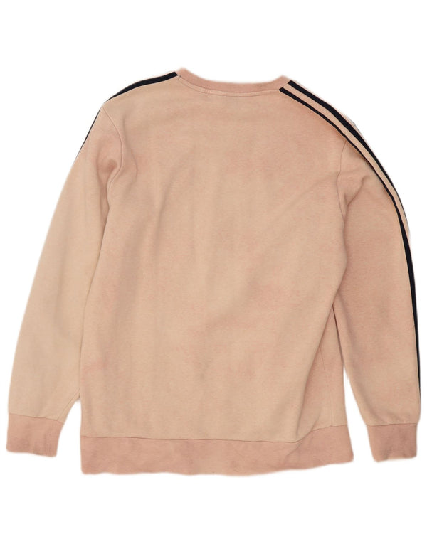 Adidas Mens Graphic Regular Fit Suéter Grande Rosa