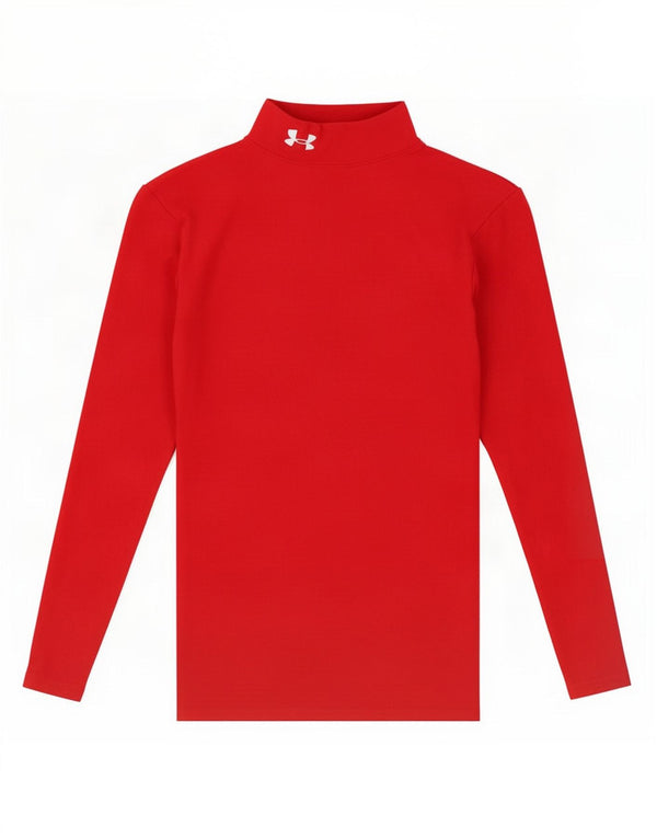 Under Armour Meninas Top Manga Comprida 11-12 Anos Vermelho Nylon