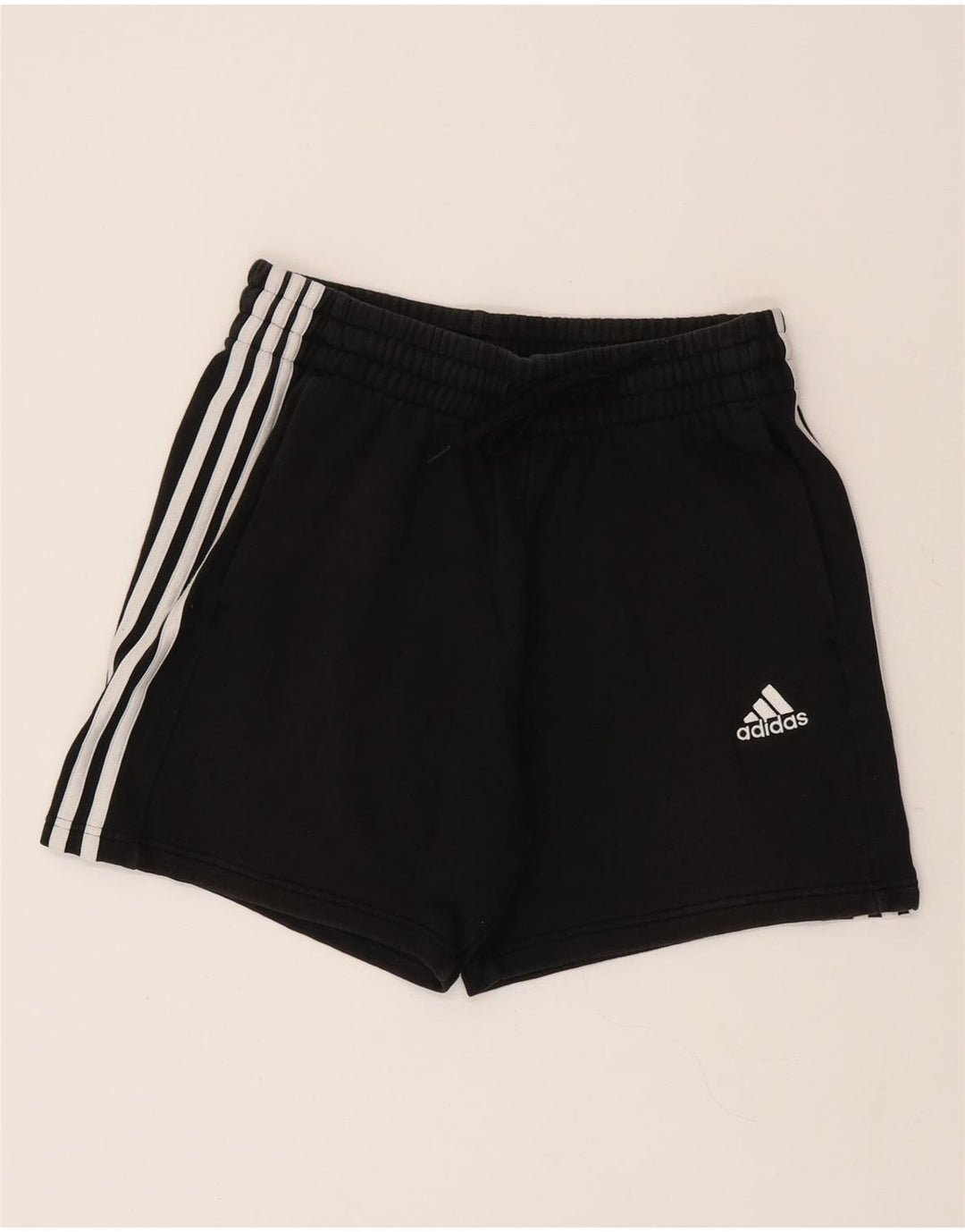 Adidas Mens Sport Shorts Médio Algodão Preto