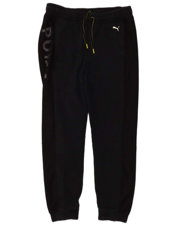 Calça esportiva feminina Puma Graphic Joggers UK 14 grande preta