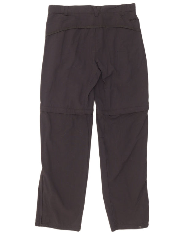 Adidas Womens Clima 365 Hiking Cargo Calças UK 12 Médio W32 L32 Cinza